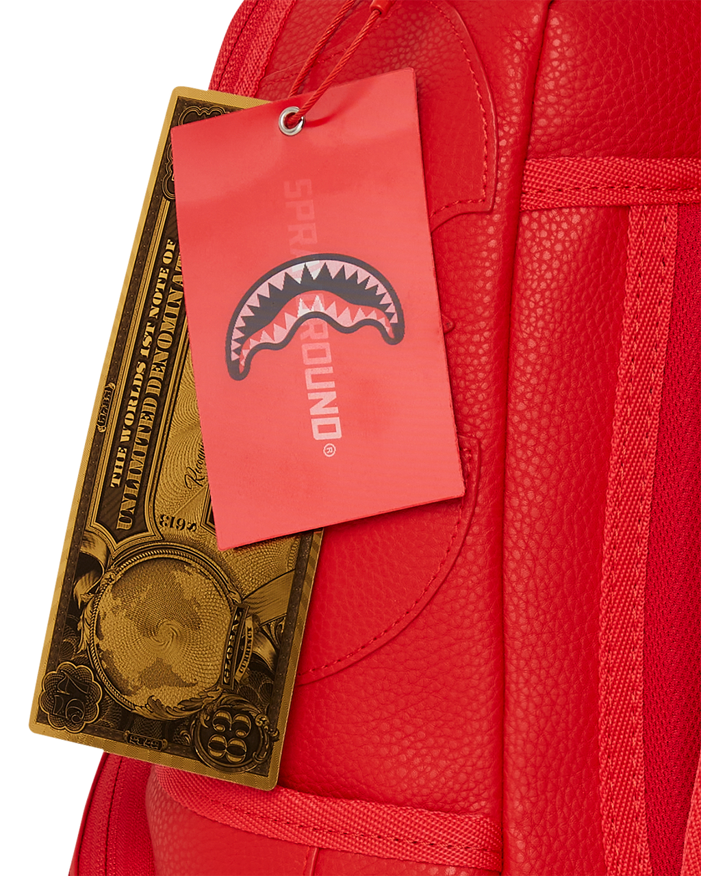 Limited Edition HEAVY METAL SHARK RED BACKPACK DLXV