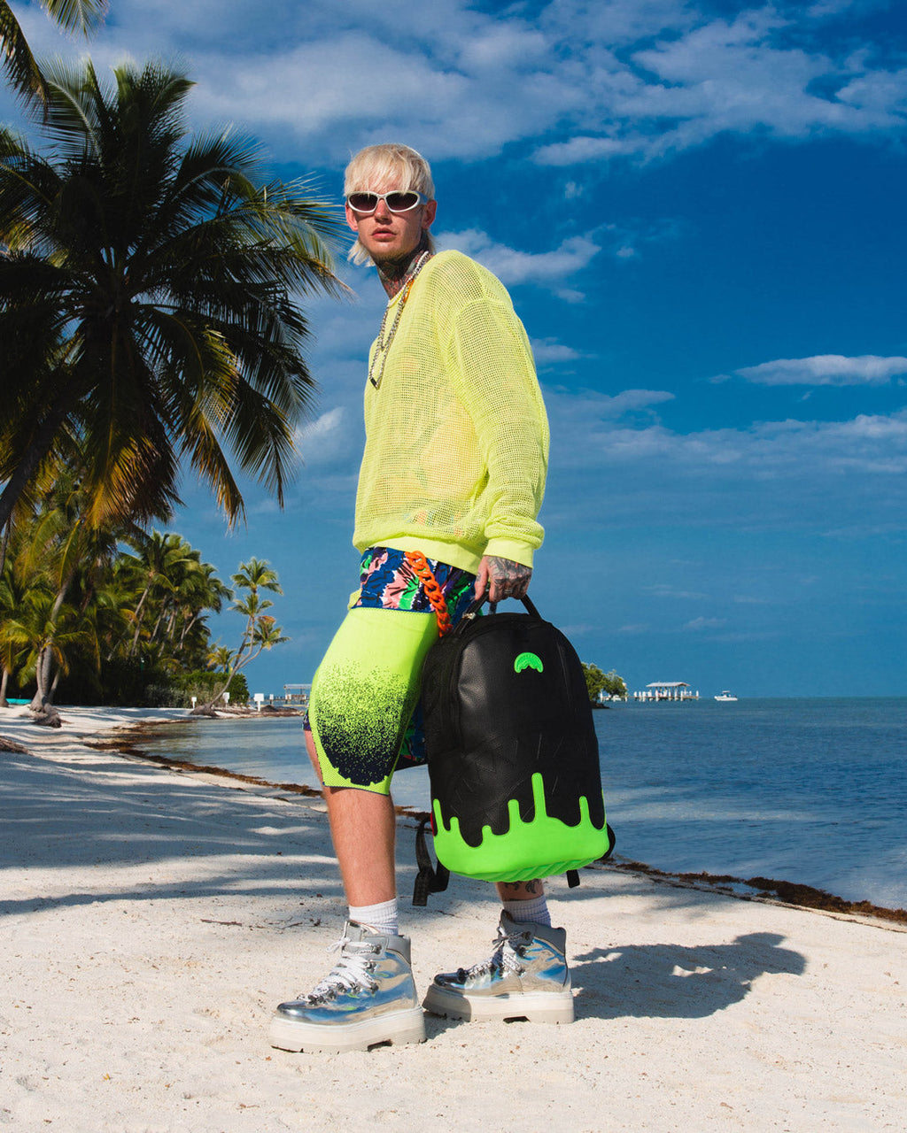 Limited Edition ANTI-GRAVITY GREEN BACKPACK DLXV