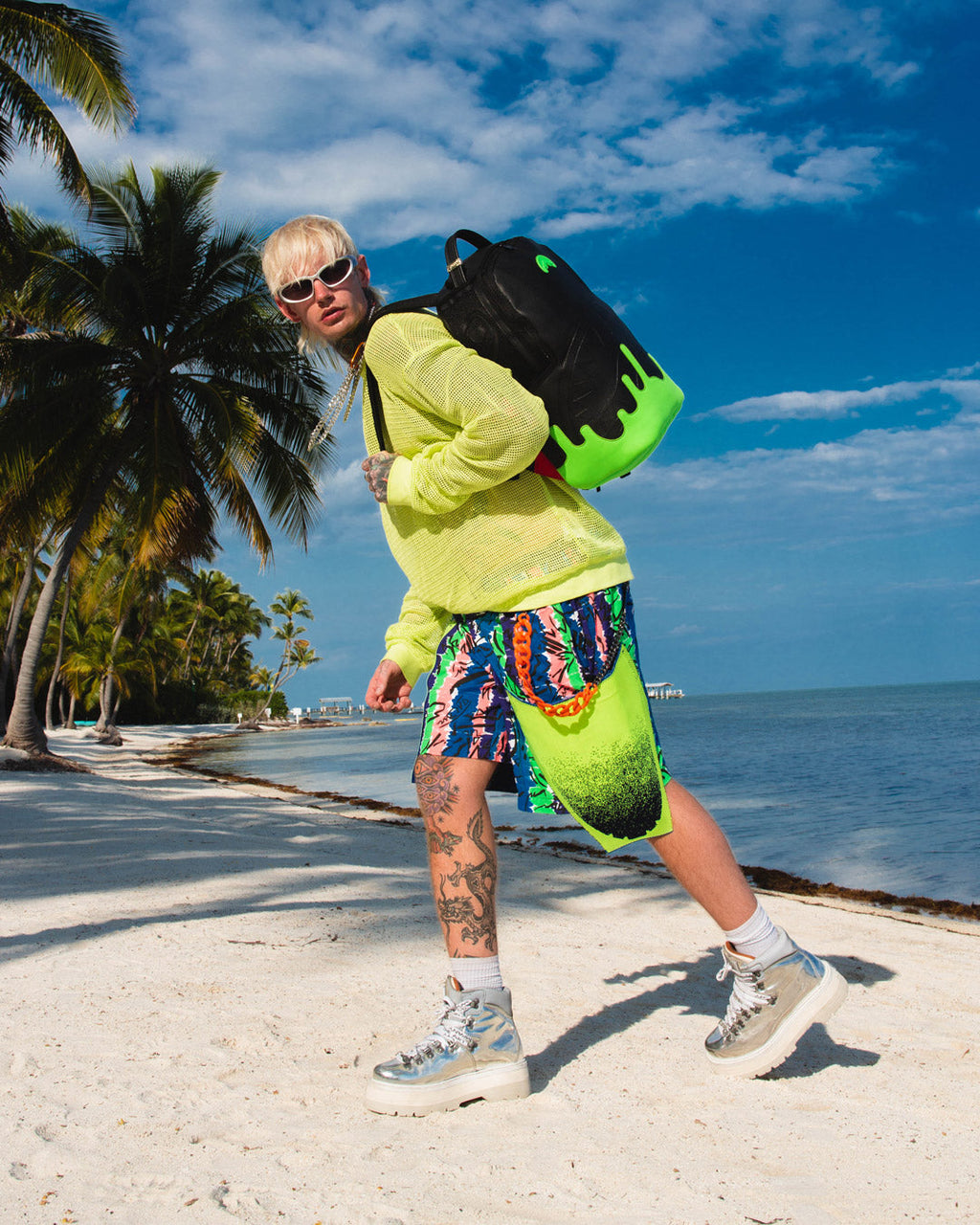 Limited Edition ANTI-GRAVITY GREEN BACKPACK DLXV