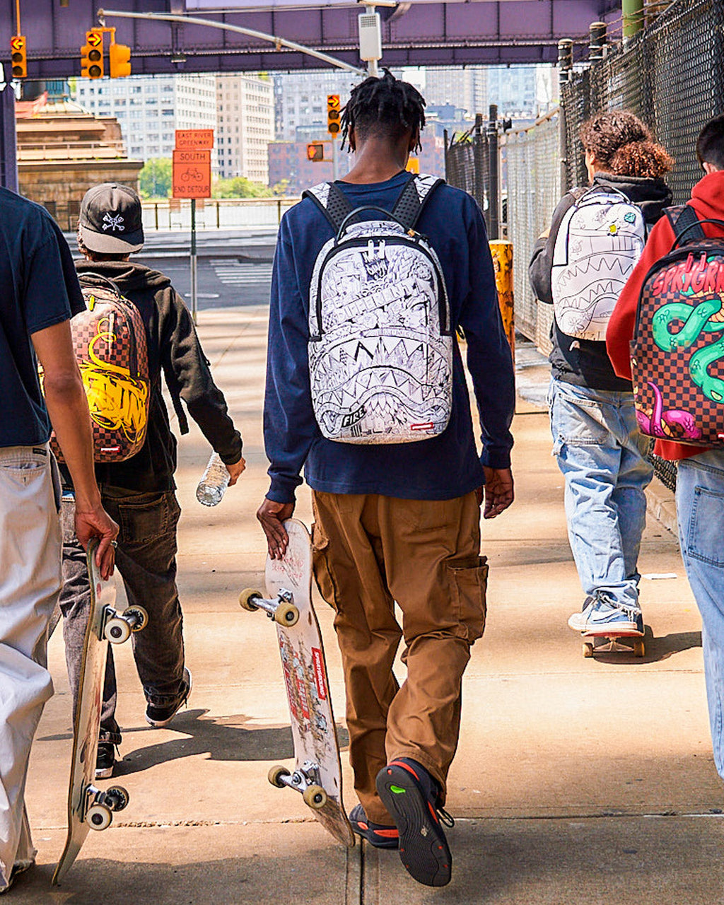 Limited Edition MAD DOODLES BACKPACK DLXV