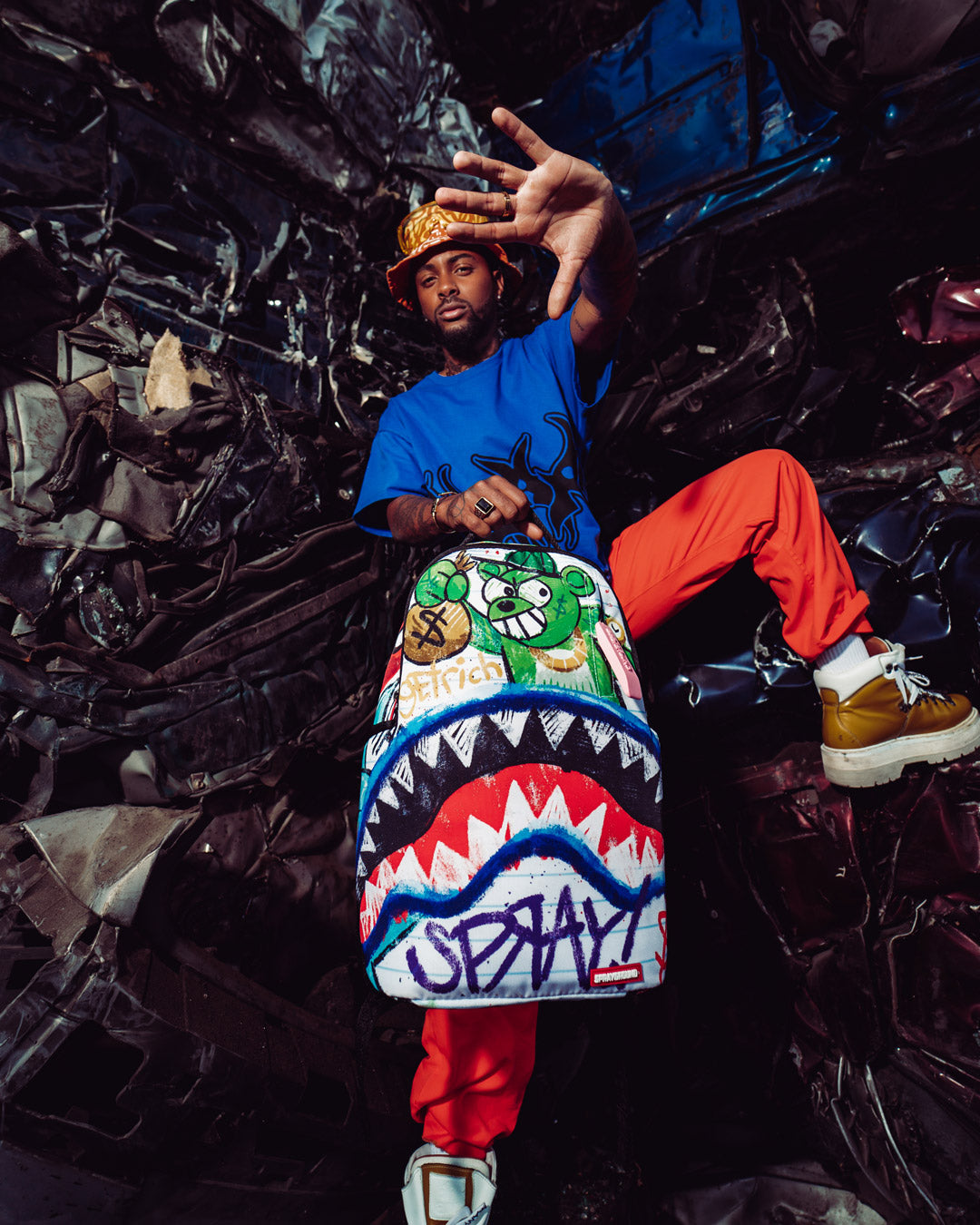 Limited Edition SCRIBBLE ME RICH BACKPACK
