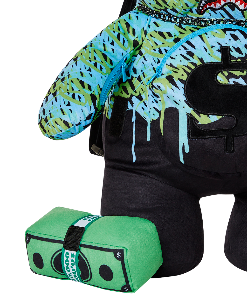 Limited Edition ROUGE THE GAWD MONEYBEAR TEDDYBEAR BACKPACK