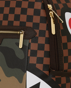 Limited Edition EXTERIOR GOLD ZIP POCKET SHARKS IN PARIS BACKPACK DLXV