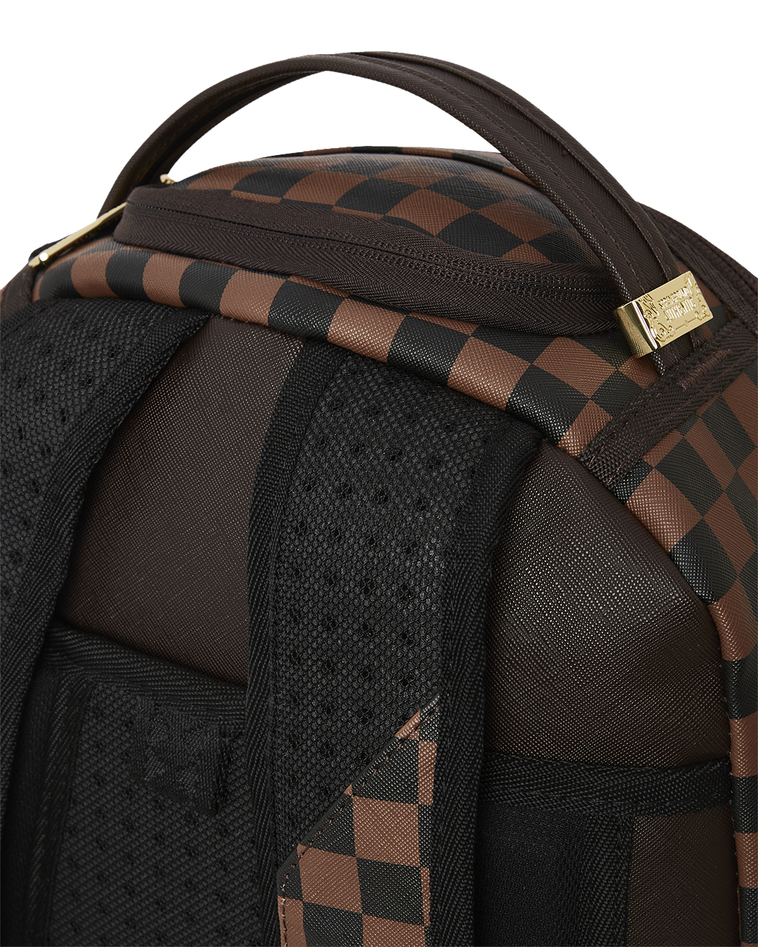 Limited Edition EXTERIOR GOLD ZIP POCKET SHARKS IN PARIS BACKPACK DLXV