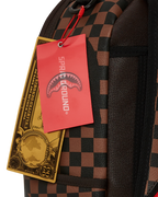 Limited Edition EXTERIOR GOLD ZIP POCKET SHARKS IN PARIS BACKPACK DLXV