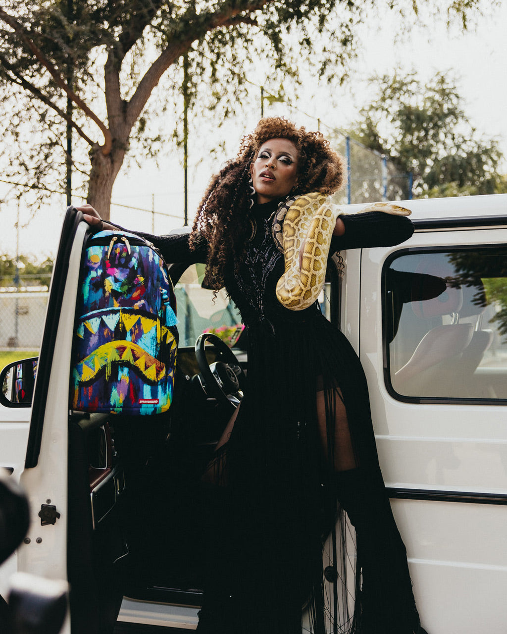 Limited Edition A.I.8 AFRICAN INTELLIGENCE PLANET UTOPIA BACKPACK DLXV