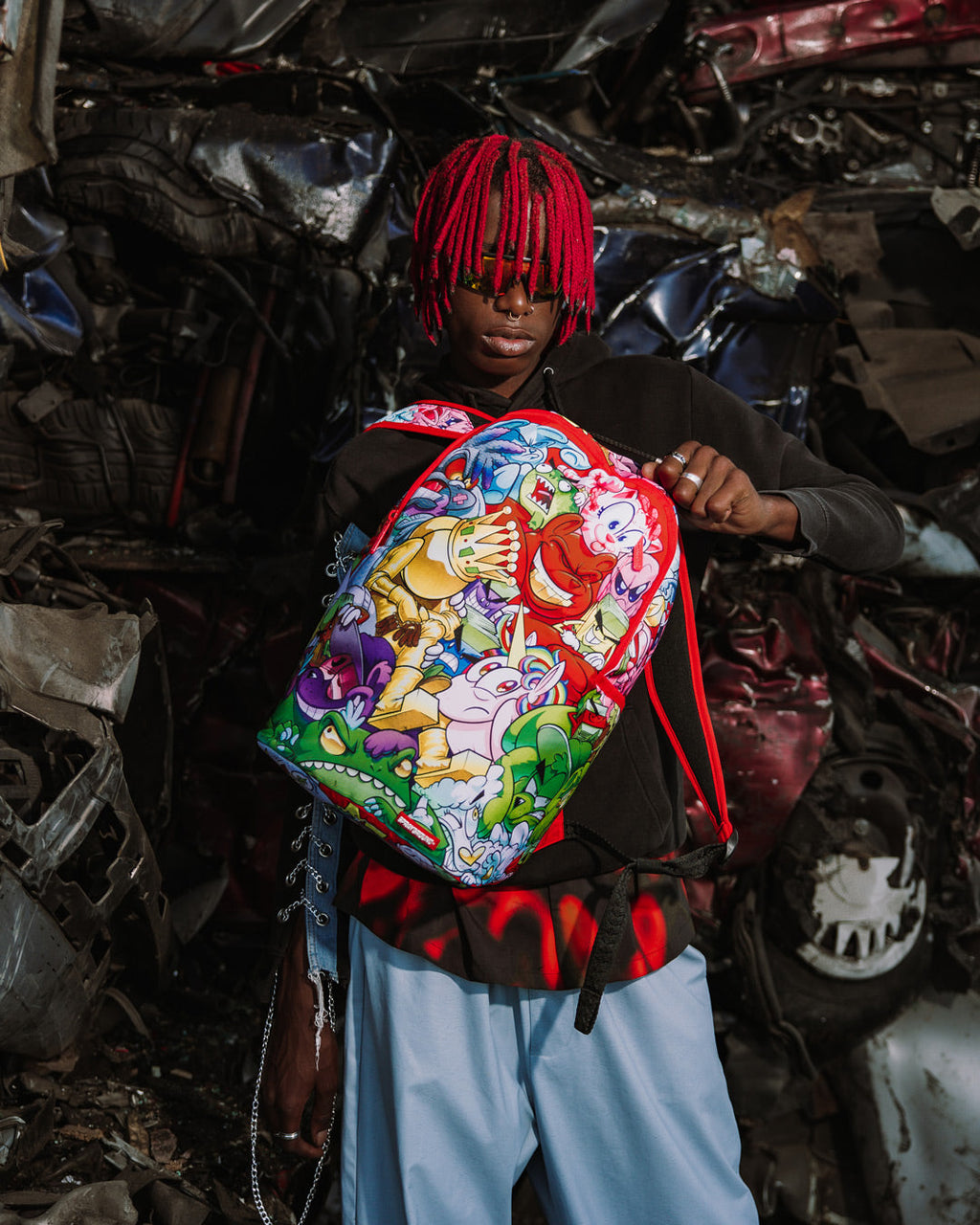 Limited Edition SMASHED SPRAYGROUNDERS BACKPACK