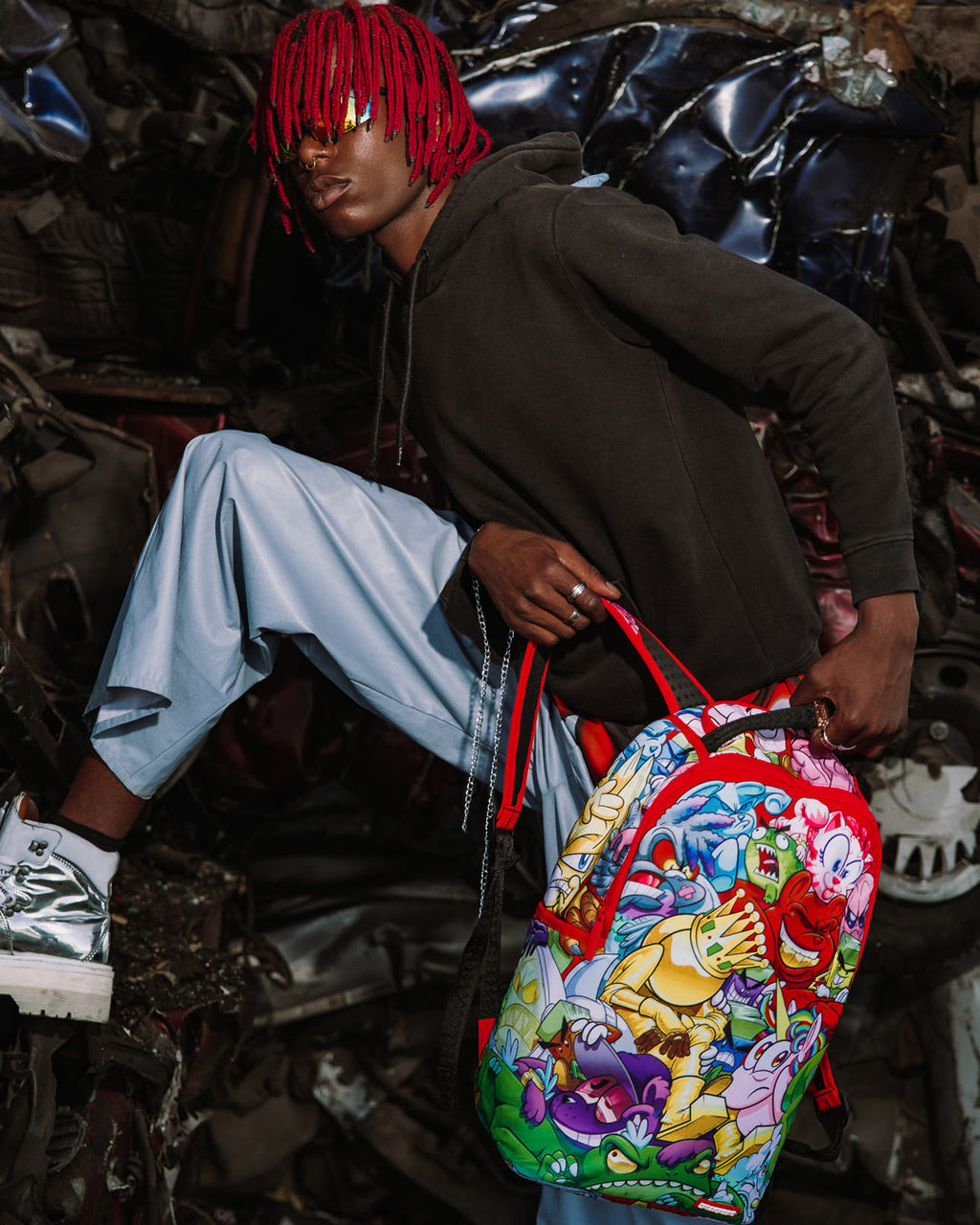 Limited Edition SMASHED SPRAYGROUNDERS BACKPACK