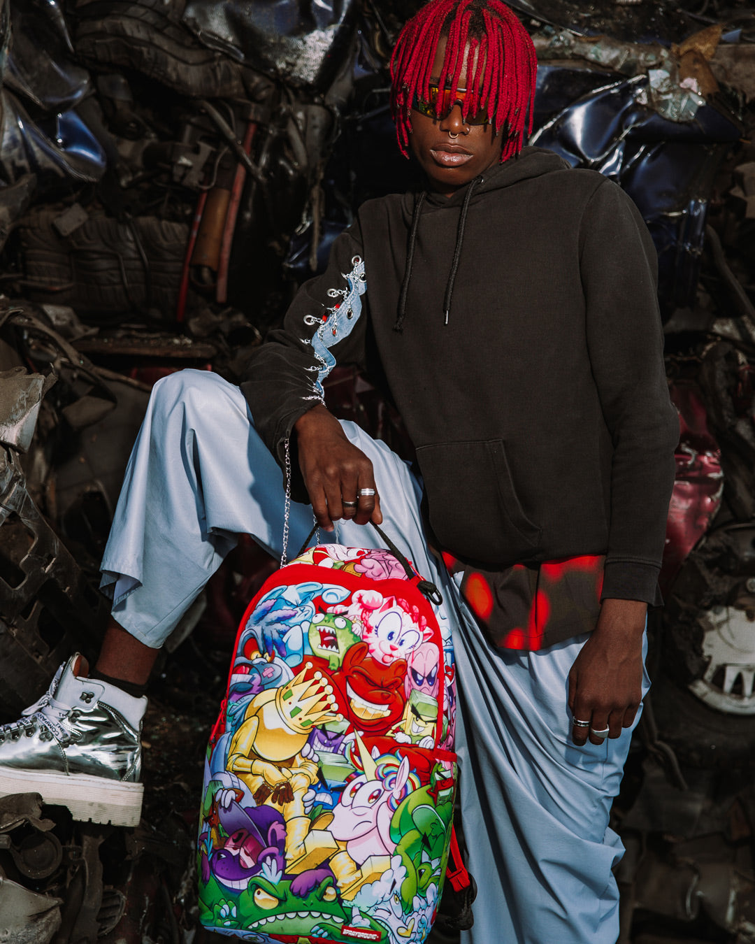 Limited Edition SMASHED SPRAYGROUNDERS BACKPACK