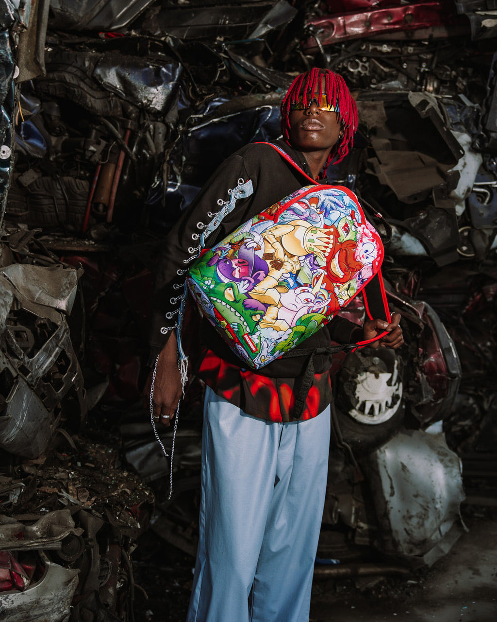 Limited Edition SMASHED SPRAYGROUNDERS BACKPACK