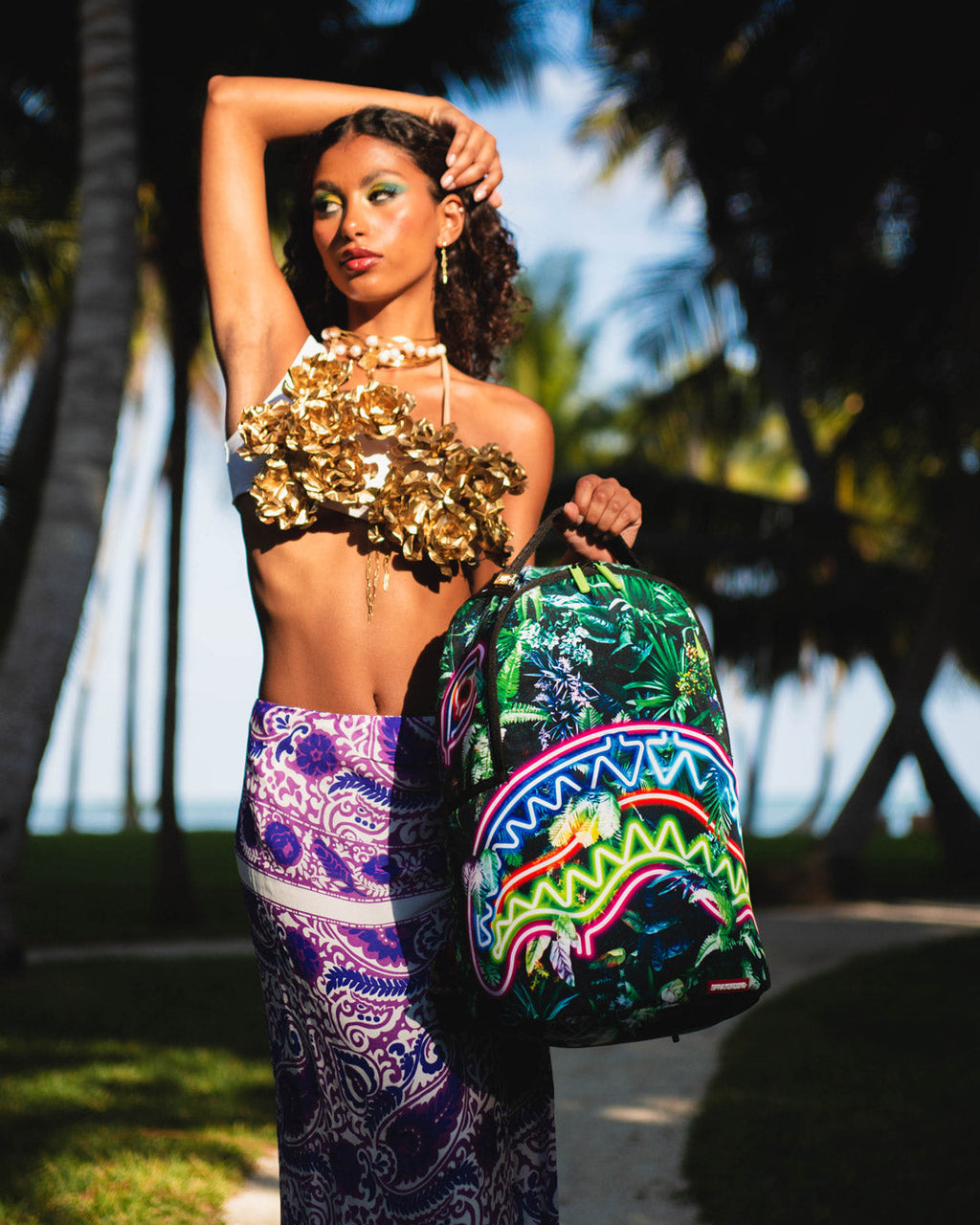 Limited Edition NEON FOREST BACKPACK