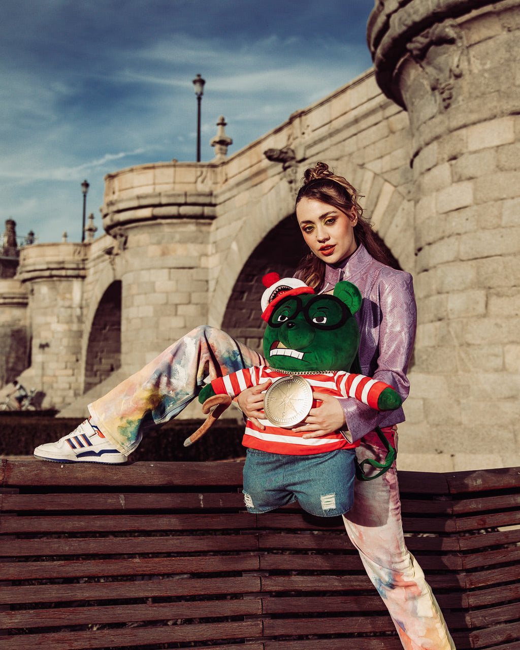 Limited Edition WHERES WALDO MONEYBEAR TEDDYBEAR BACKPACK