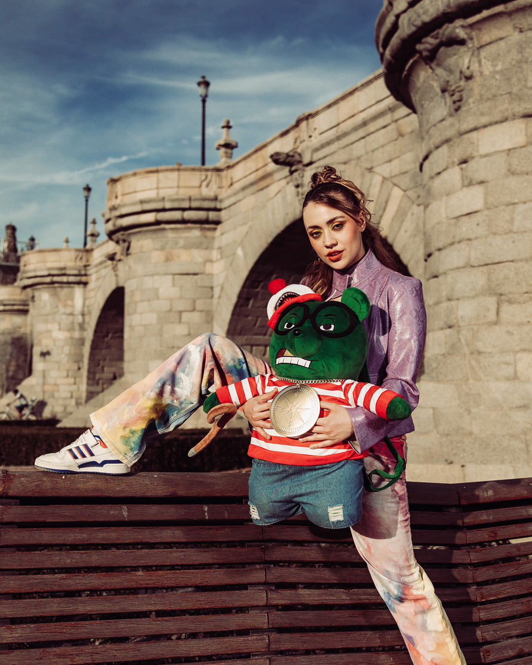 Limited Edition WHERES WALDO MONEYBEAR TEDDYBEAR BACKPACK