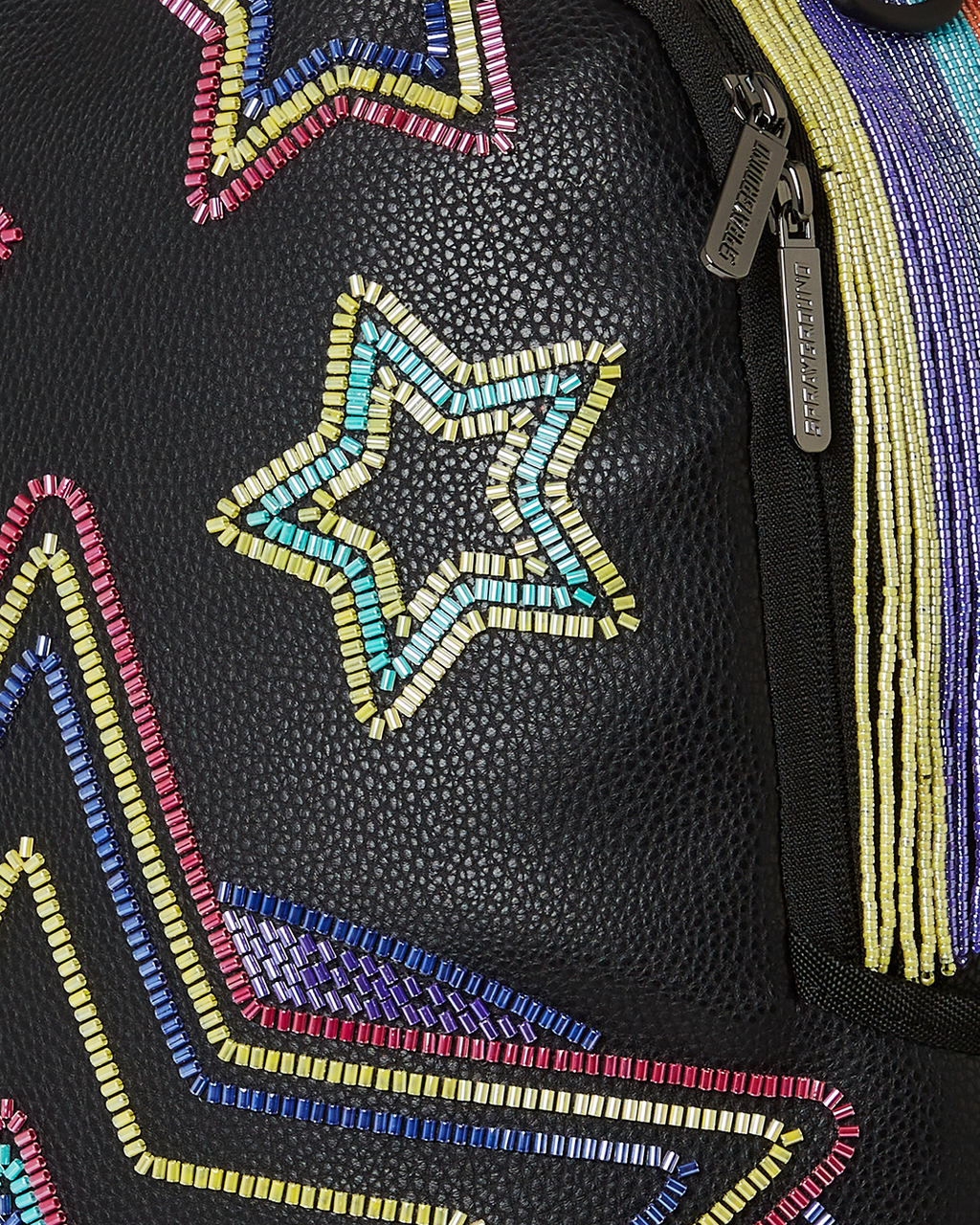 Limited Edition STAR RACER A.I.7 SANDFLOWER COLLAB BEADED BACKPACK