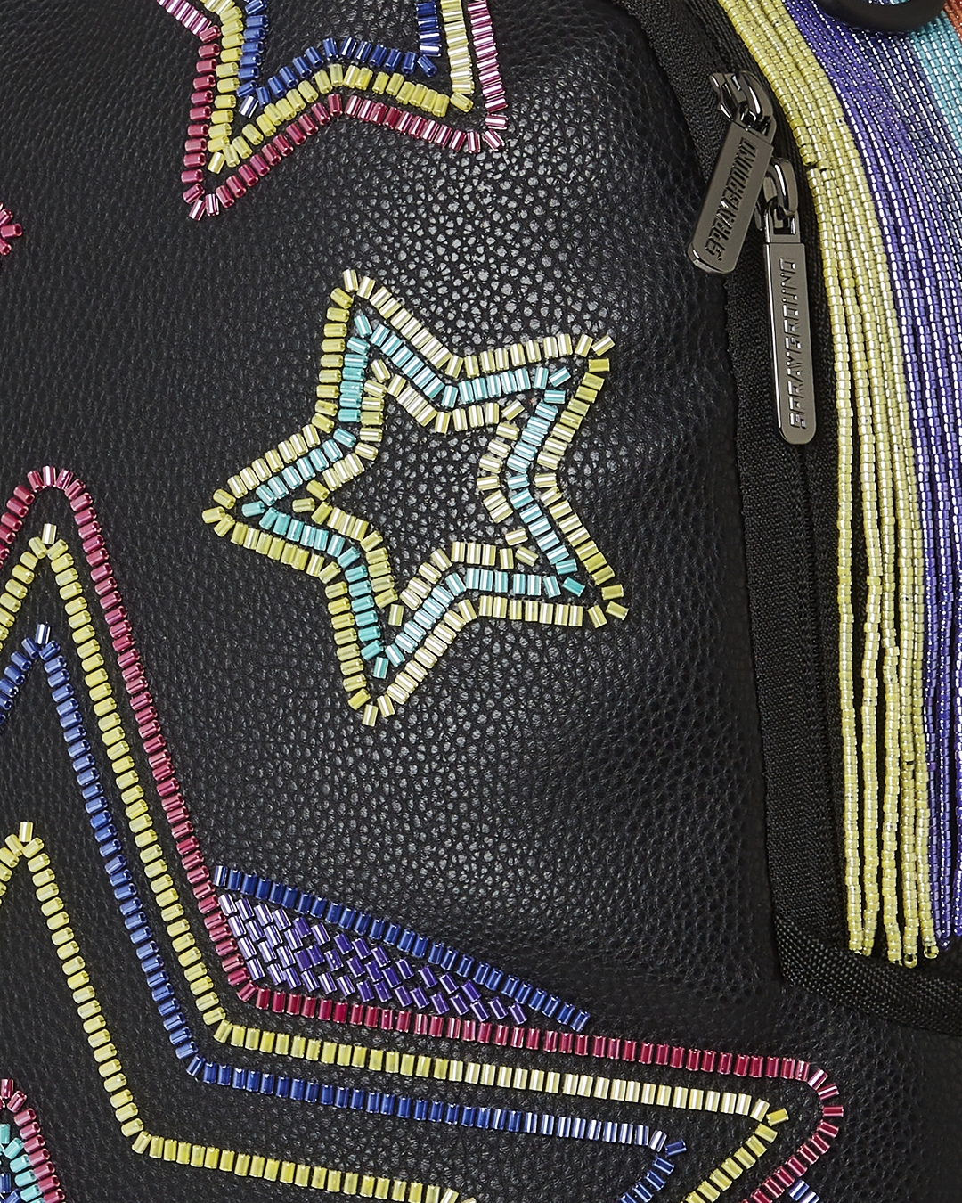 Limited Edition STAR RACER A.I.7 SANDFLOWER COLLAB BEADED BACKPACK