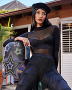 Limited Edition STAR RACER A.I.7 SANDFLOWER COLLAB BEADED BACKPACK