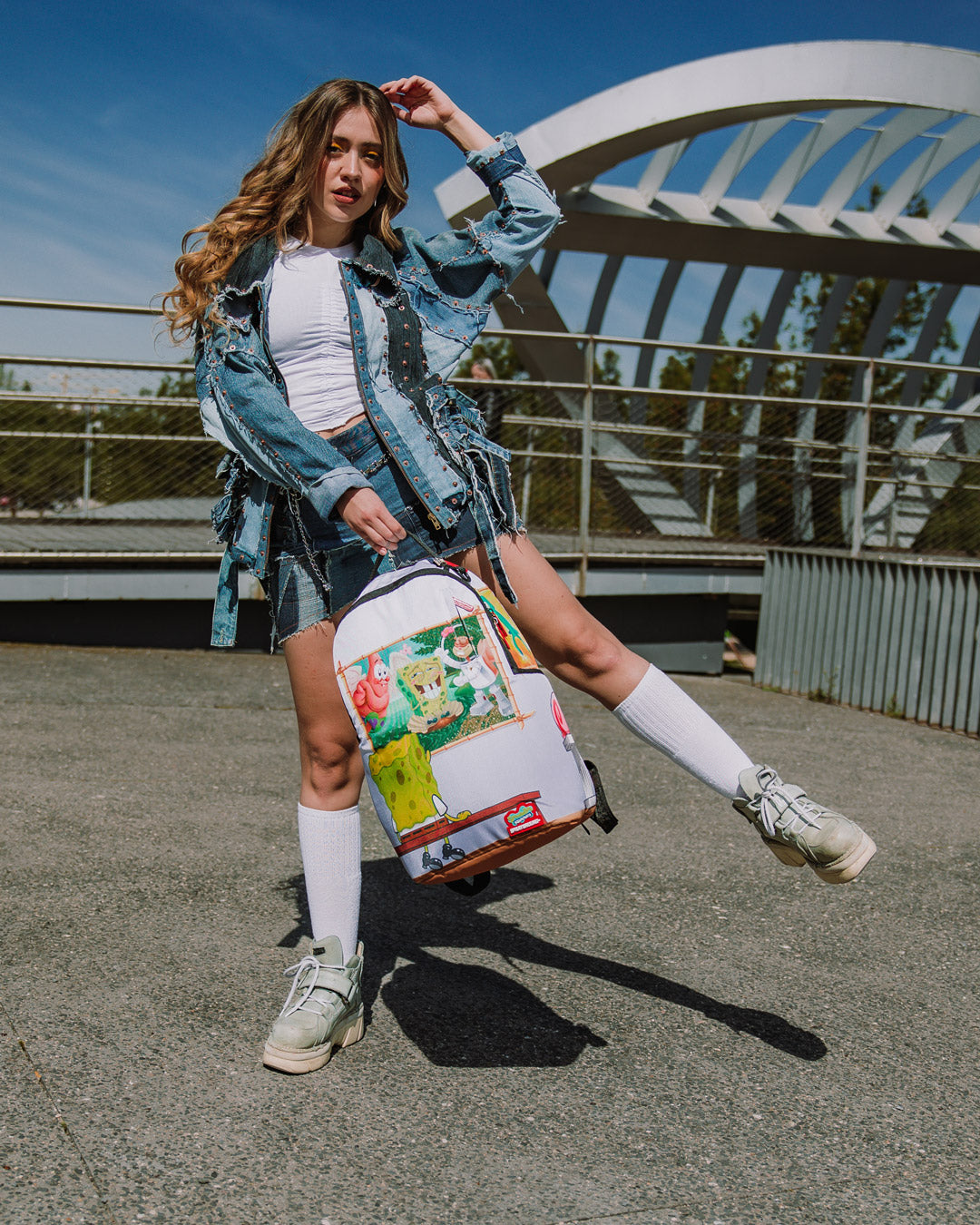 Limited Edition SPONGEBOB ART CRITIC BACKPACK