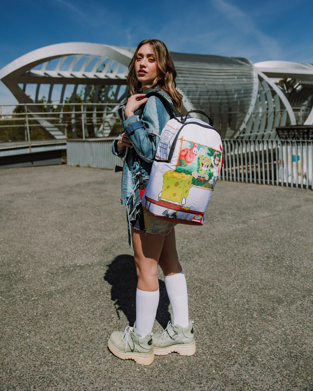 Limited Edition SPONGEBOB ART CRITIC BACKPACK