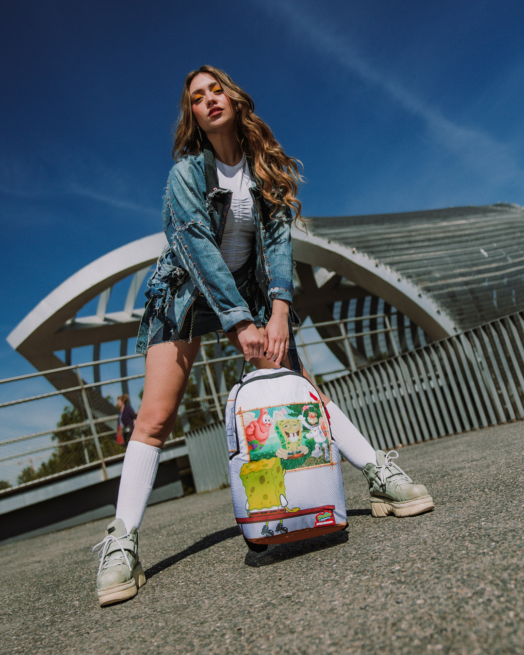 Limited Edition SPONGEBOB ART CRITIC BACKPACK