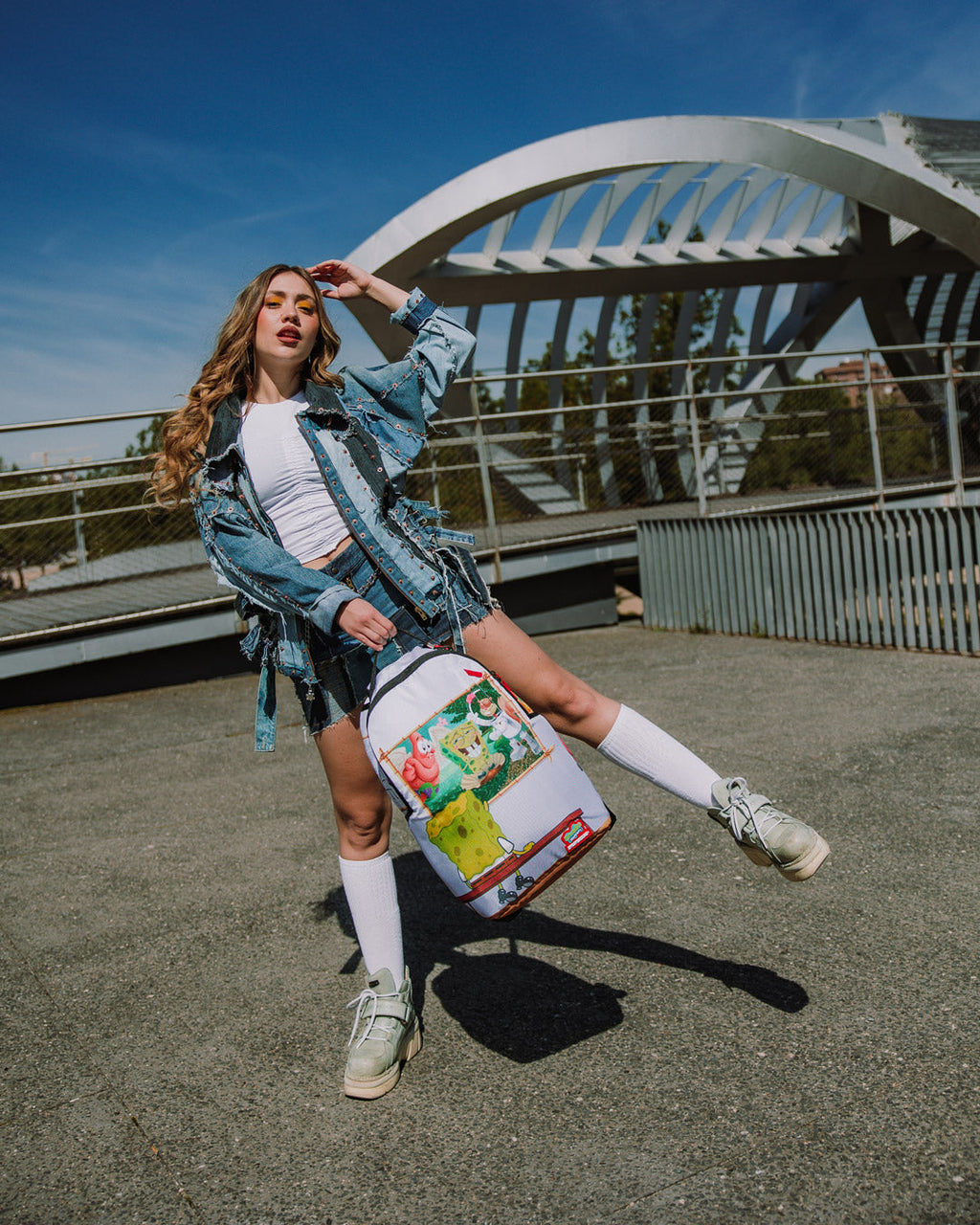 Limited Edition SPONGEBOB ART CRITIC BACKPACK