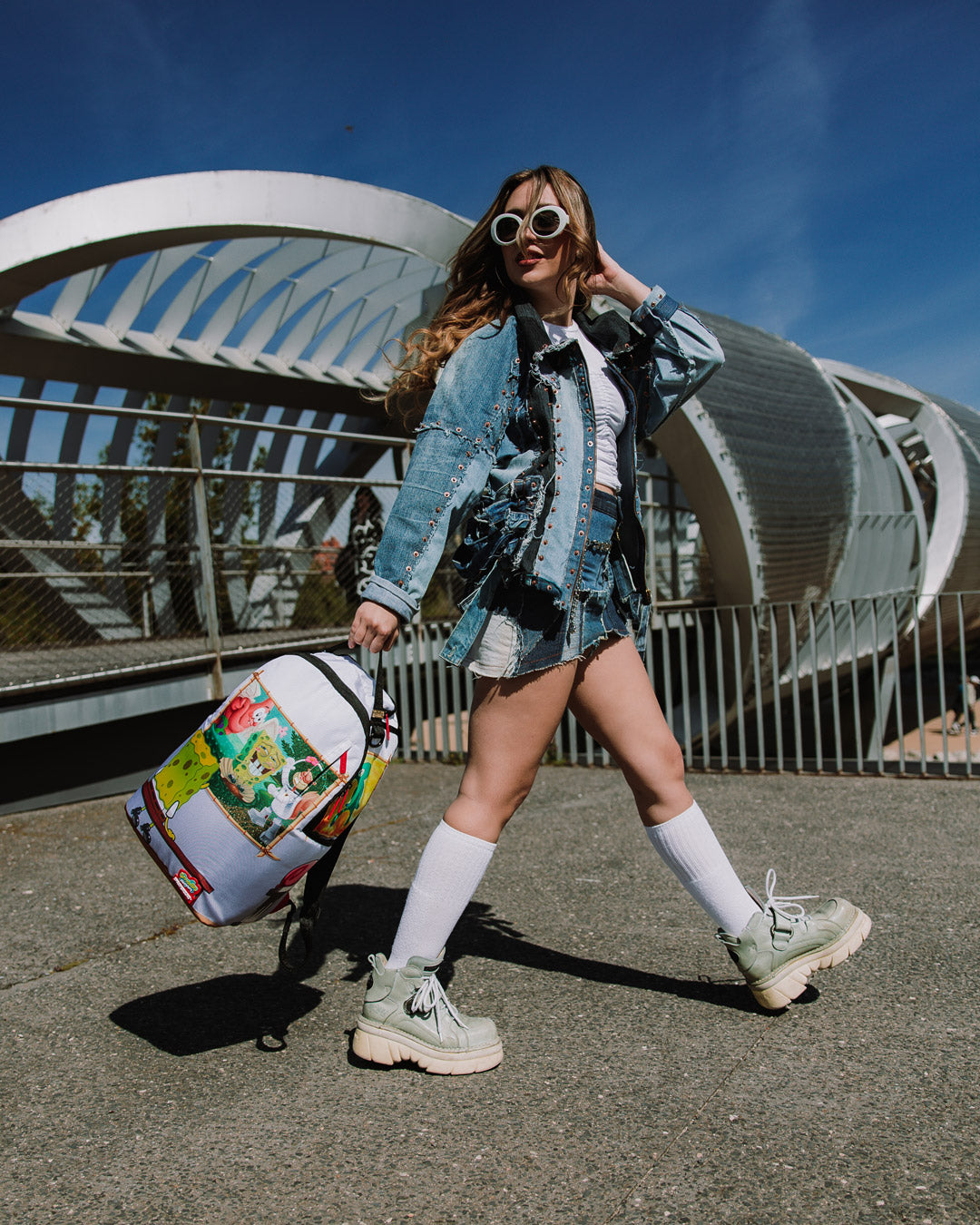 Limited Edition SPONGEBOB ART CRITIC BACKPACK