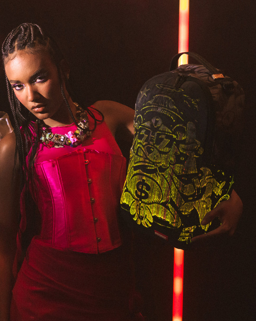Limited Edition FIBER OPTICS NEXT DIMENSION BACKPACK