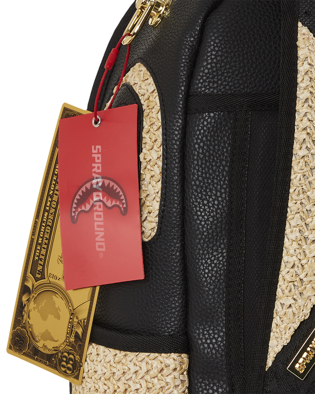 Limited Edition RAFFIA PALM BACKPACK
