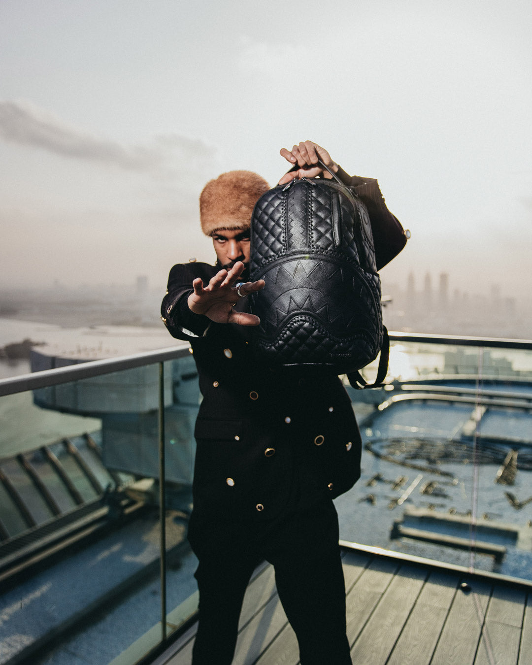 Limited Edition RIVIERA BACKPACK BLK