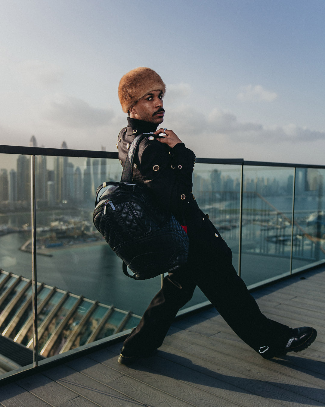 Limited Edition RIVIERA BACKPACK BLK