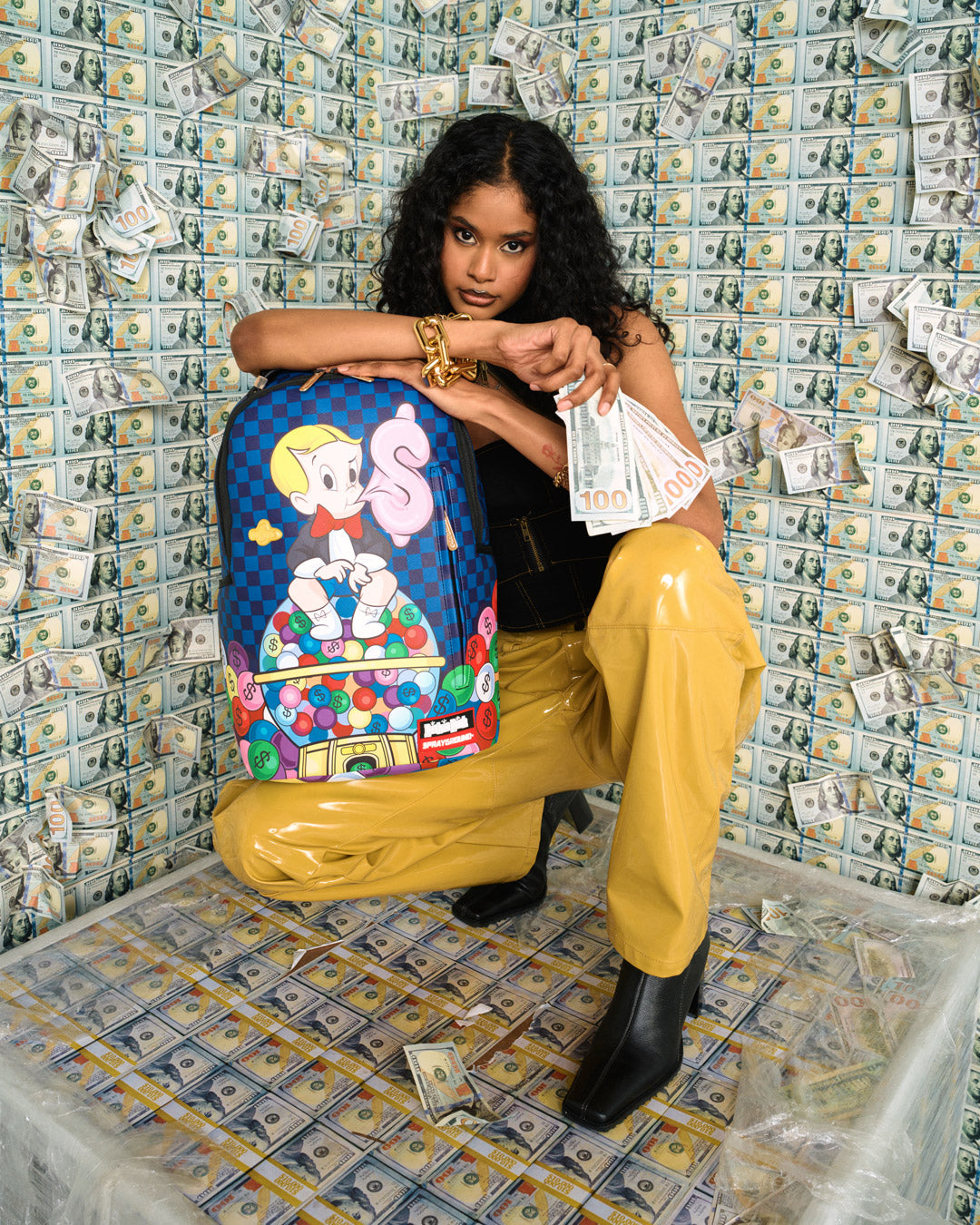 Limited Edition RICHIE RICH MONEY MONEY MONEY BACKPACK DLXV