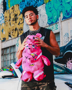 Limited Edition THE 3 HEADED BEAR PLUSH TEDDYBEAR BACKPACK