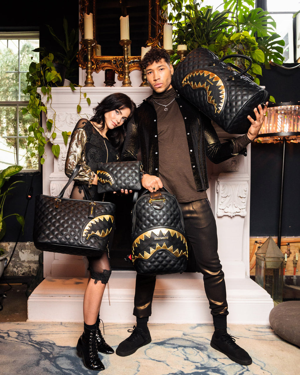 Limited Edition 24K GENEVA CROSSOVER CLUTCH
