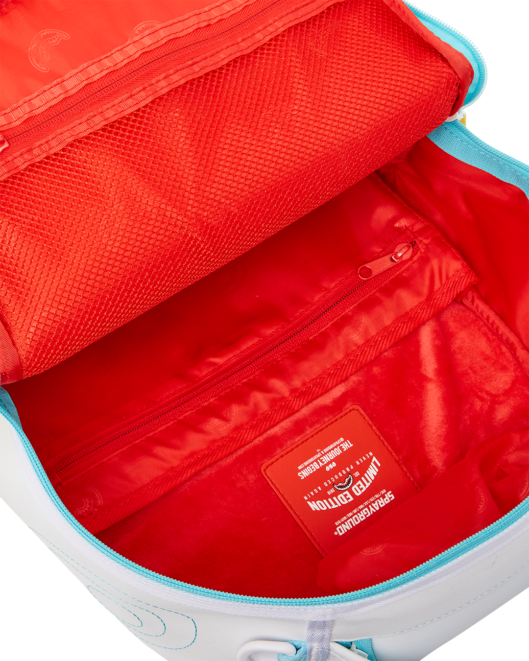 Limited Edition CLOUDY WITH A CHANCE OF SHARK BACKPACK DLXV