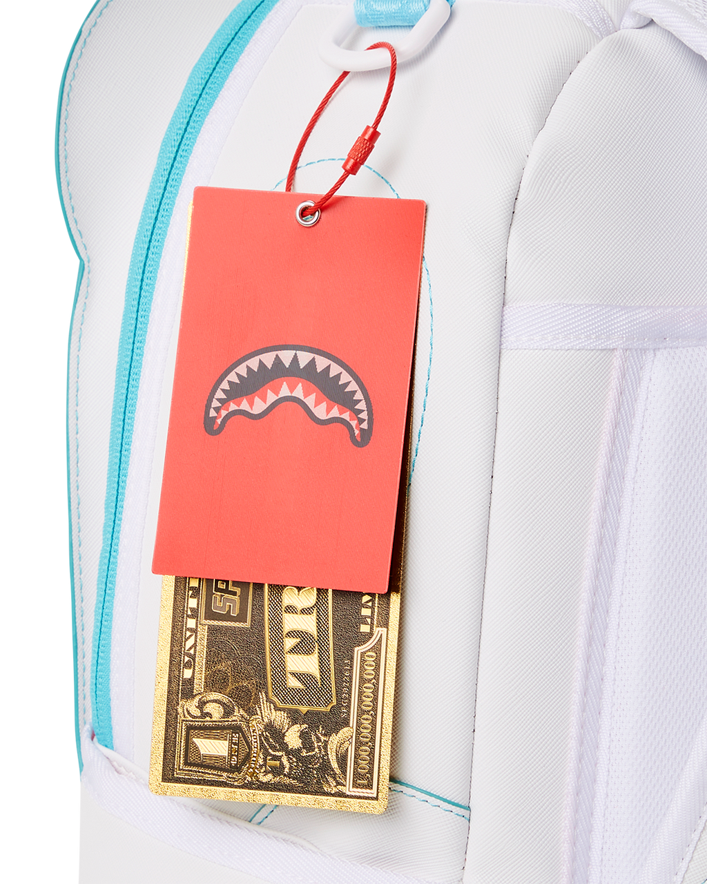 Limited Edition CLOUDY WITH A CHANCE OF SHARK BACKPACK DLXV