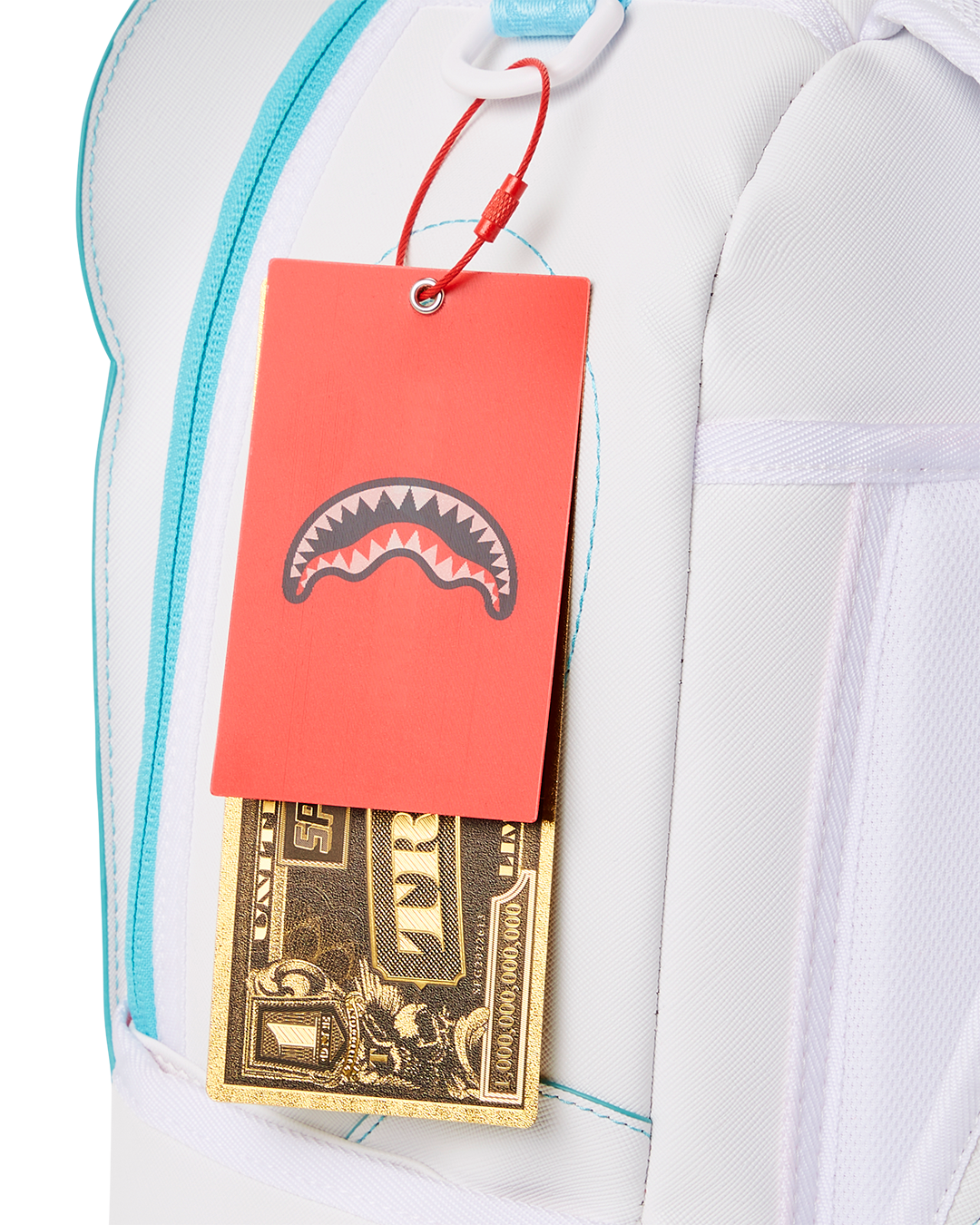 Limited Edition CLOUDY WITH A CHANCE OF SHARK BACKPACK DLXV