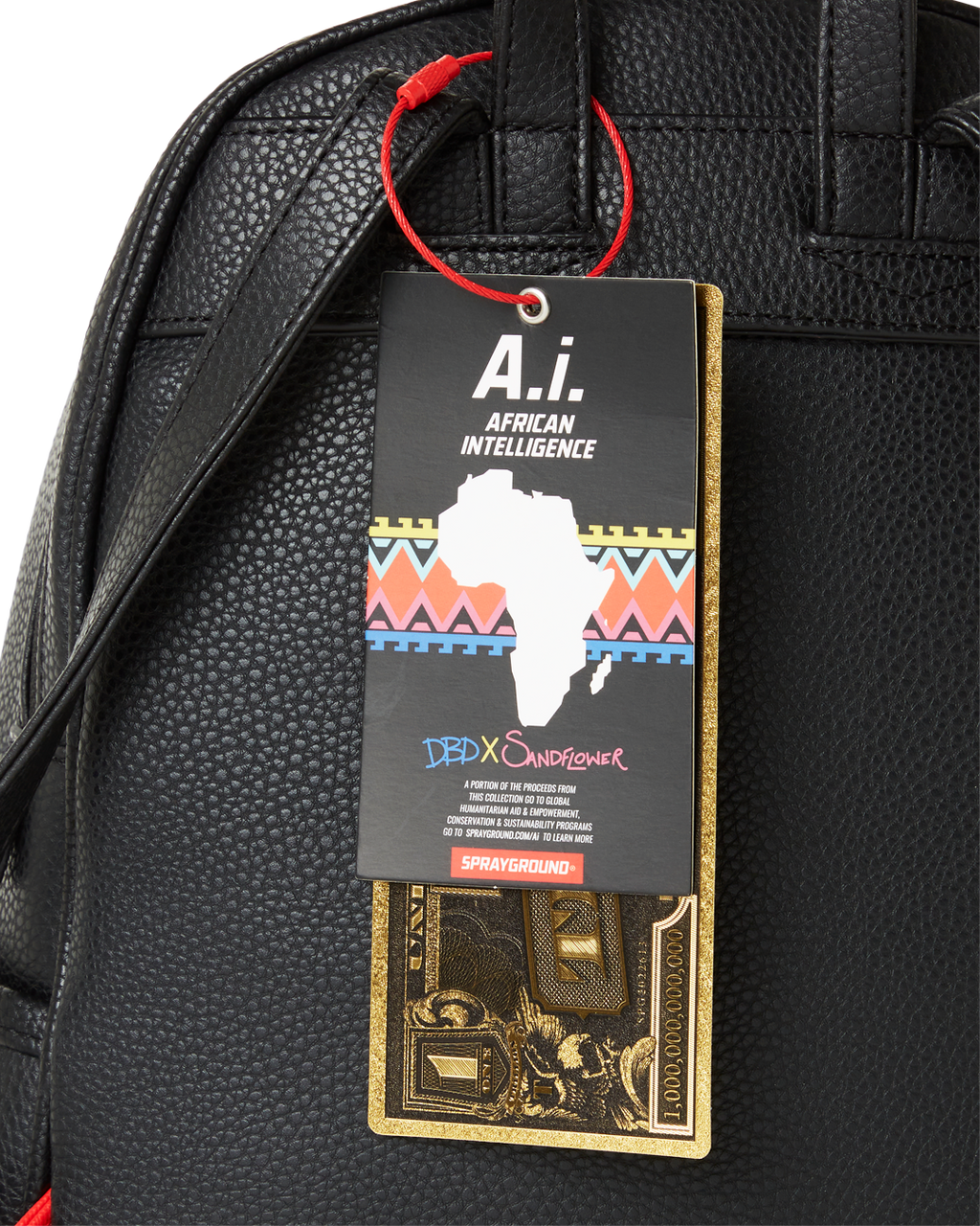 Limited Edition STAR RACER A.I.7 SANDFLOWER COLLAB BEADED SAVAGE BACKPACK