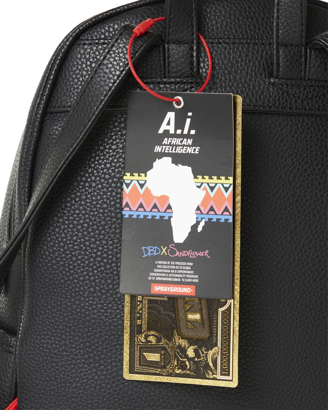 Limited Edition STAR RACER A.I.7 SANDFLOWER COLLAB BEADED SAVAGE BACKPACK