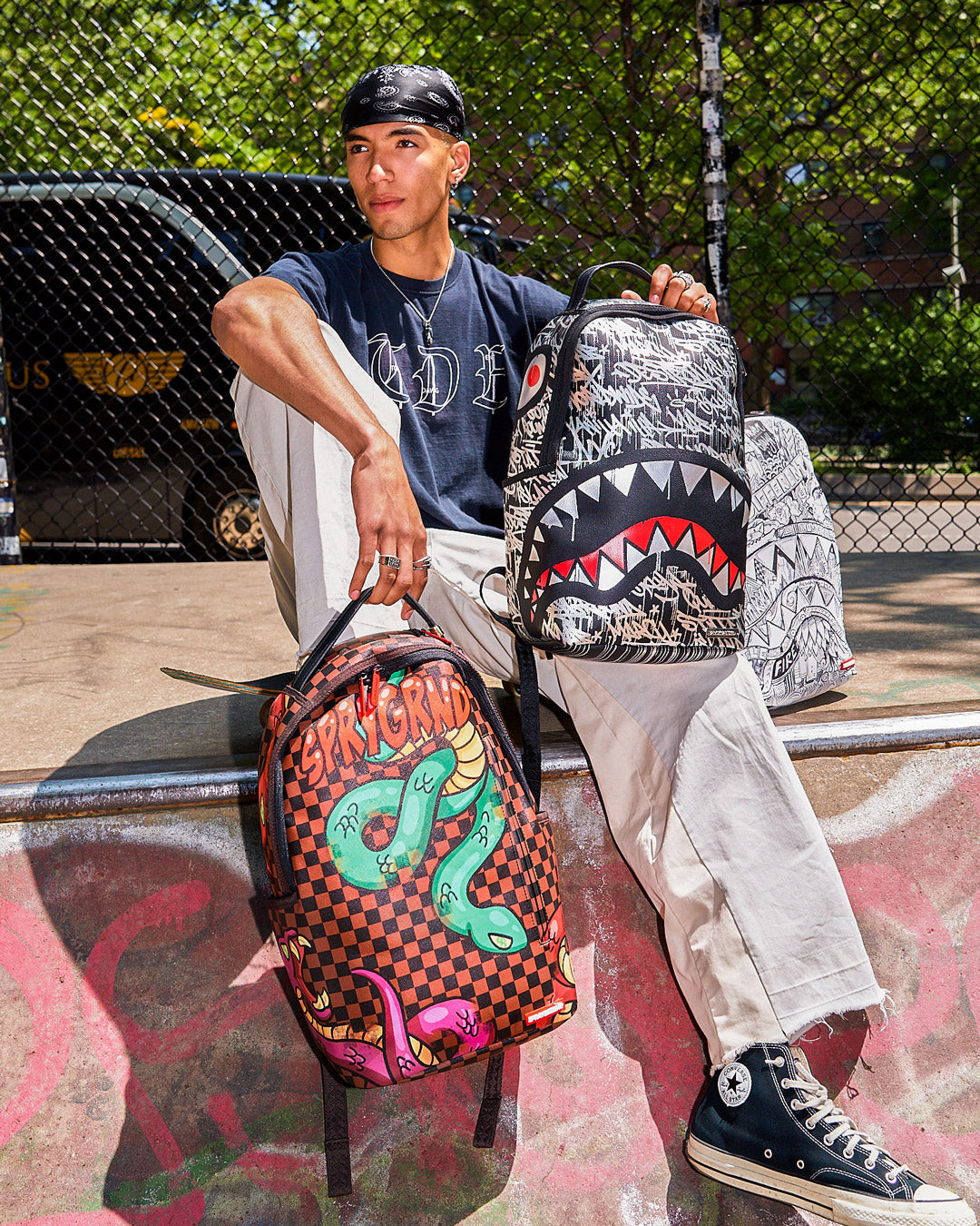 Limited Edition CHROME CRUSHER BACKPACK DLXV