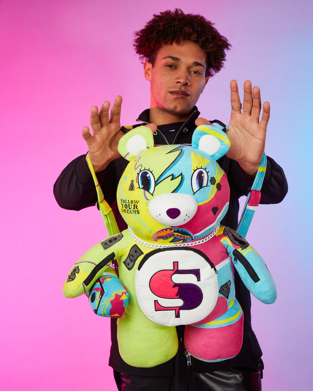 Limited Edition SUPER WEIRD MONEYBEAR TEDDYBEAR BACKPACK