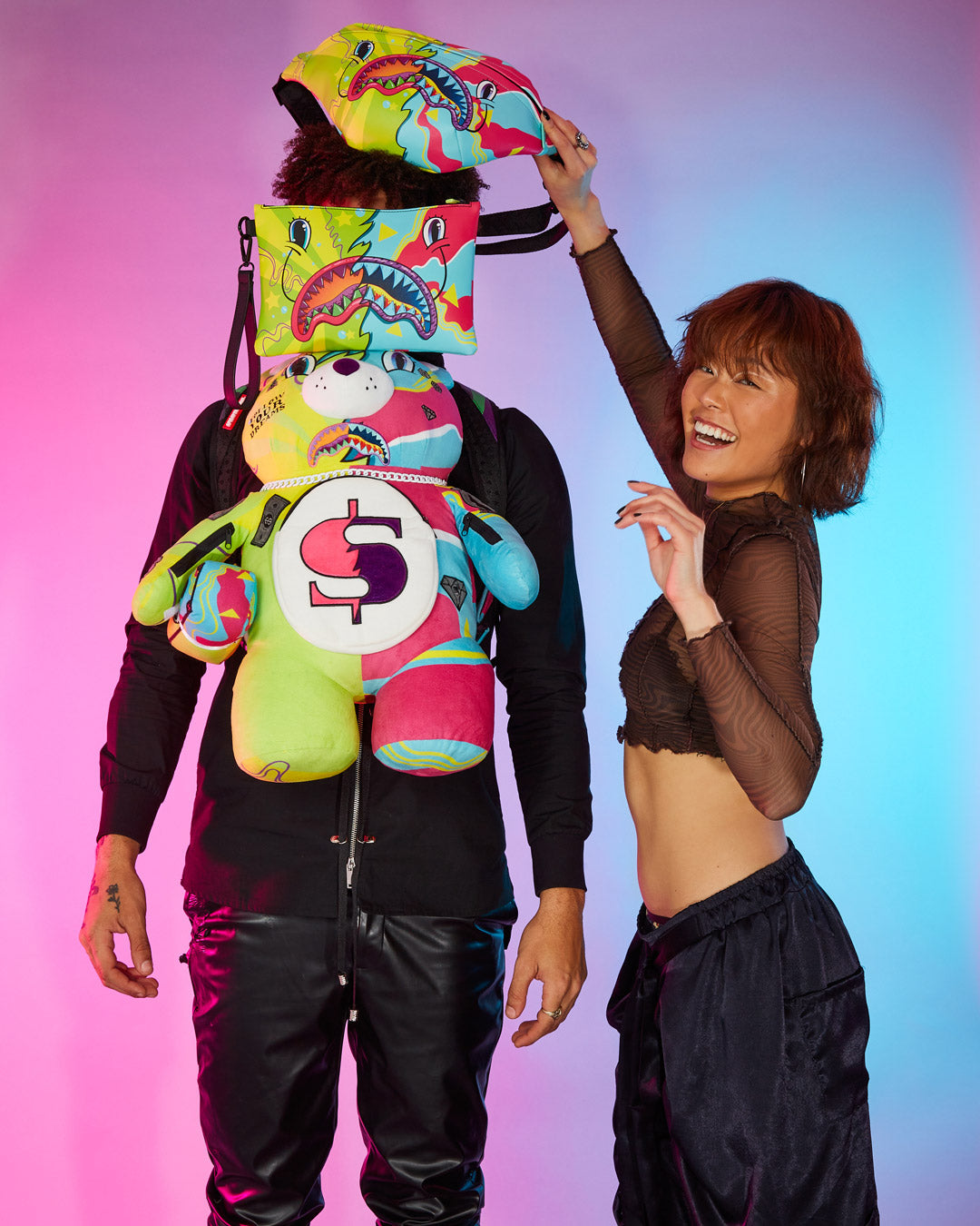 Limited Edition SUPER WEIRD MONEYBEAR TEDDYBEAR BACKPACK