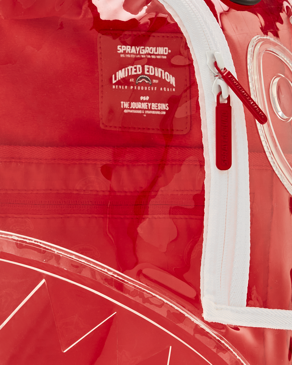 Limited Edition SHARKS IN PARIS CLARITY BACKPACK