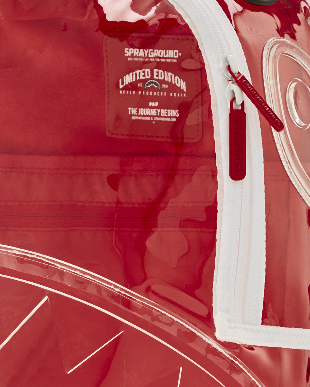 Limited Edition SHARKS IN PARIS CLARITY BACKPACK
