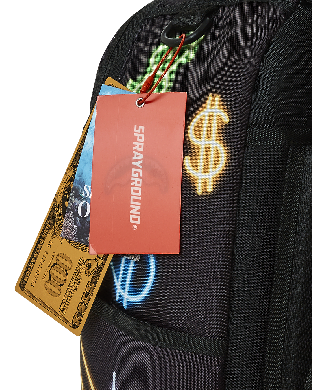 Limited Edition MONEY BEAR CITY LIGHTS BACKPACK