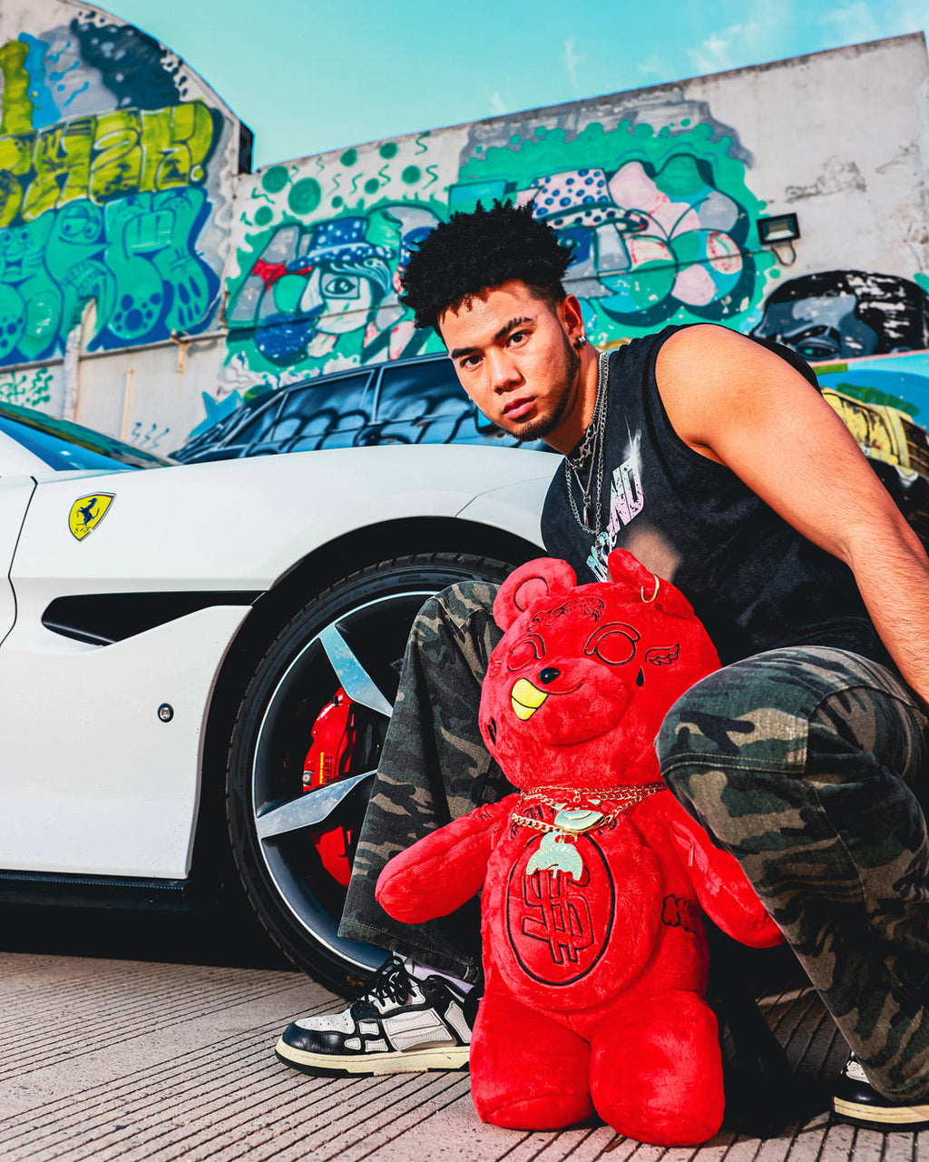 Limited Edition DIABLO PLUSH TEDDYBEAR BACKPACK