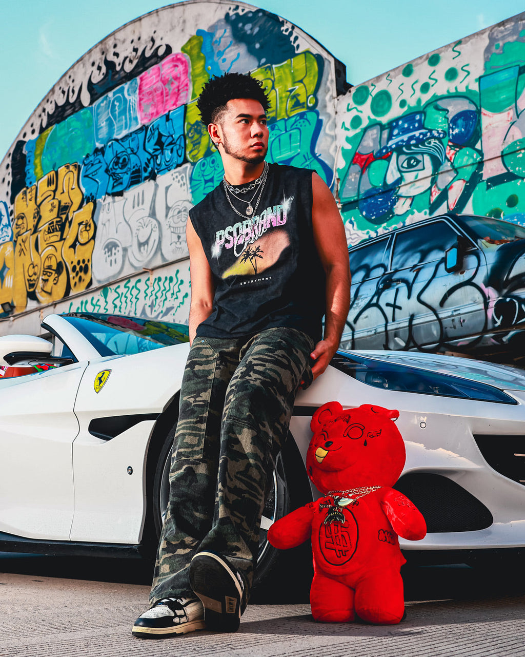Limited Edition DIABLO PLUSH TEDDYBEAR BACKPACK