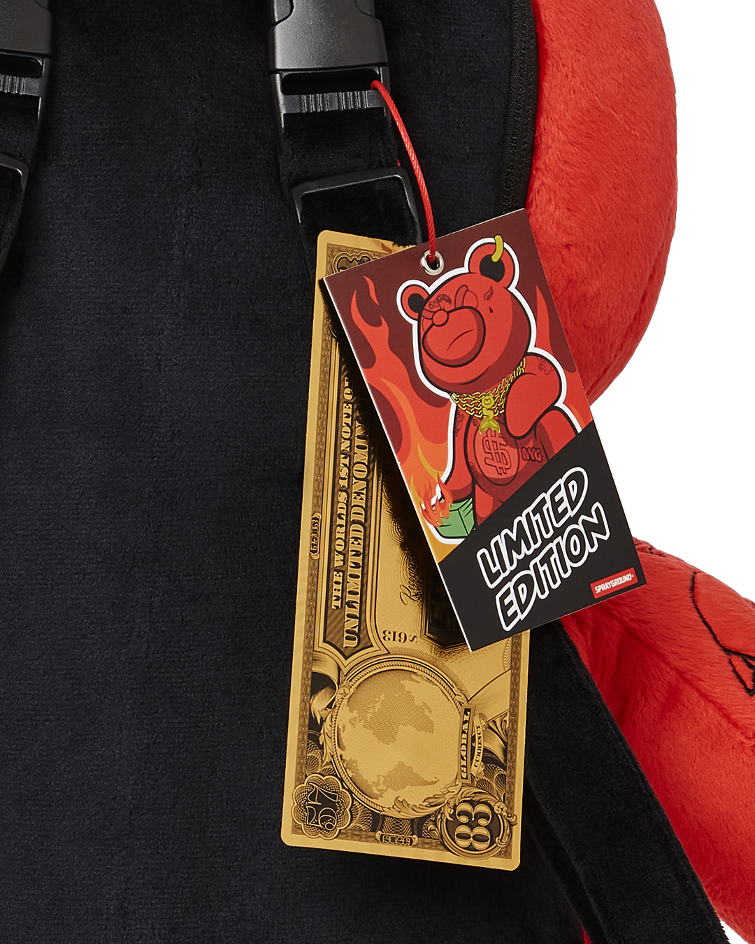 Limited Edition DIABLO PLUSH TEDDYBEAR BACKPACK