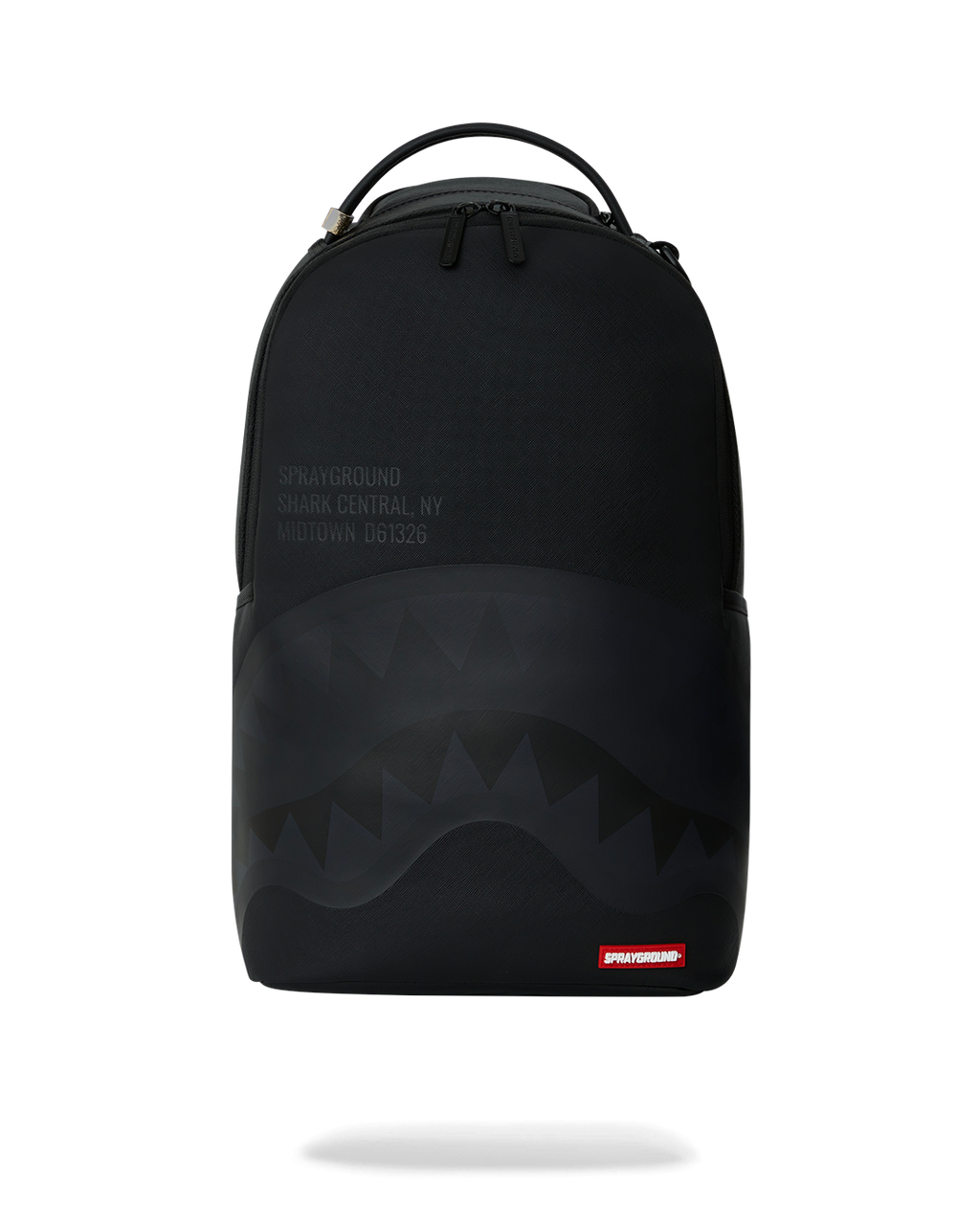 Limited Edition SHARK CENTRAL BLK ON BLK BACKPACK DLXV