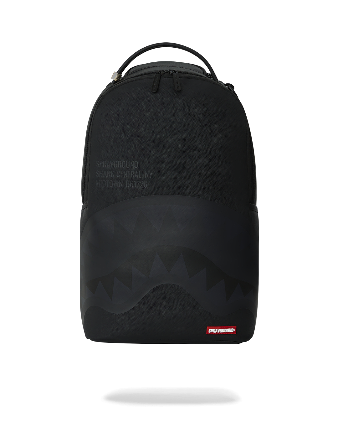 Limited Edition SHARK CENTRAL BLK ON BLK BACKPACK DLXV