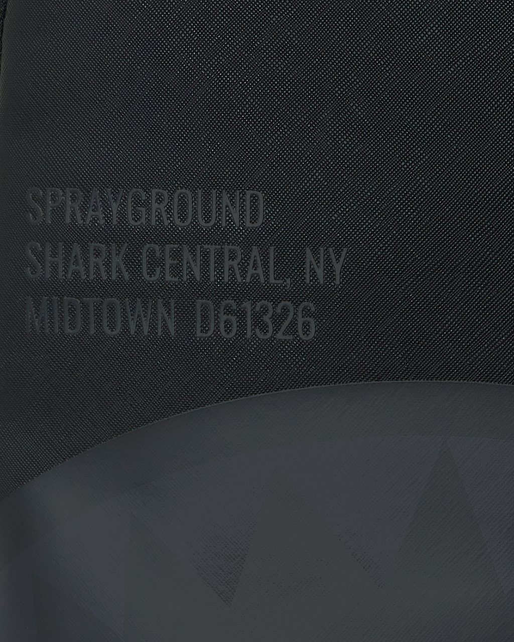 Limited Edition SHARK CENTRAL BLK ON BLK BACKPACK DLXV