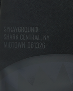Limited Edition SHARK CENTRAL BLK ON BLK BACKPACK DLXV